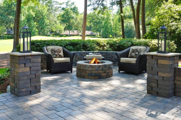 Fire Pit Gas Line Installation in Nicholasville